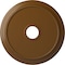Ekena Millwork Crendon Ceiling Medallion (Fits Canopies up to 4 3/8"), 24 1/8"OD x 4 3/8"ID x 2 1/4"P, Smokey Topaz CM24CRSTF - alternate 1
